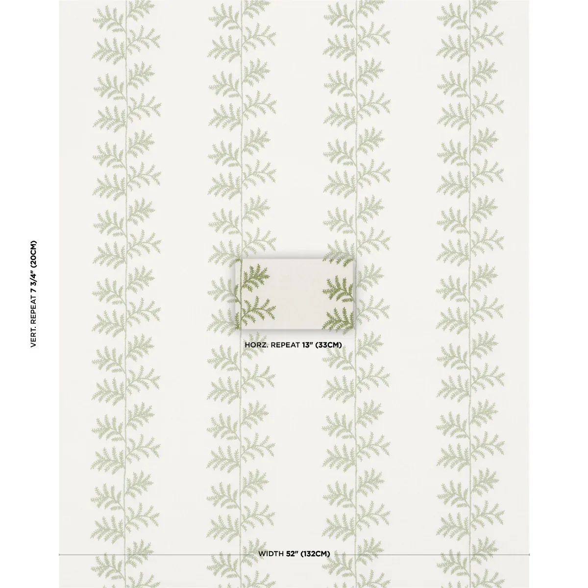 ELOISE EMBROIDERY Fabric – SAGE | Schumacher | Wallpaper Twi ELOISE EMBROIDERY fabric SAGE color by Schumacher