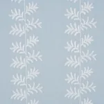 ELOISE EMBROIDERY fabric SKY color by Schumacher