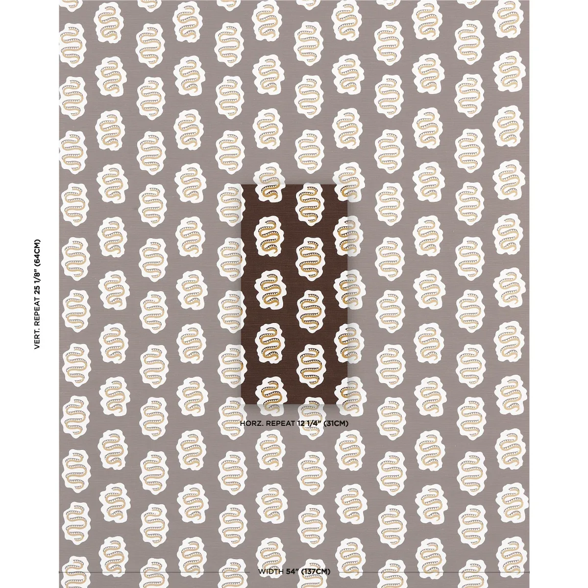 ELSA Fabric – AMBER | Schumacher | Wallpaper Twins ELSA fabric AMBER color by Schumacher