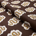 ELSA Fabric – AMBER | Schumacher | Wallpaper Twins ELSA fabric AMBER color by Schumacher