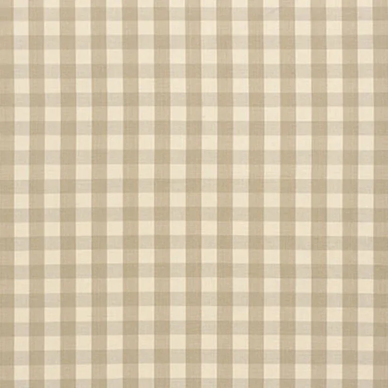 63051 | ELTON COTTON CHECK – BEIGE