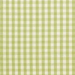 ELTON COTTON CHECK fabric SAGE color by Schumacher