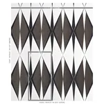 ELVETICO fabric BROWN color by Schumacher