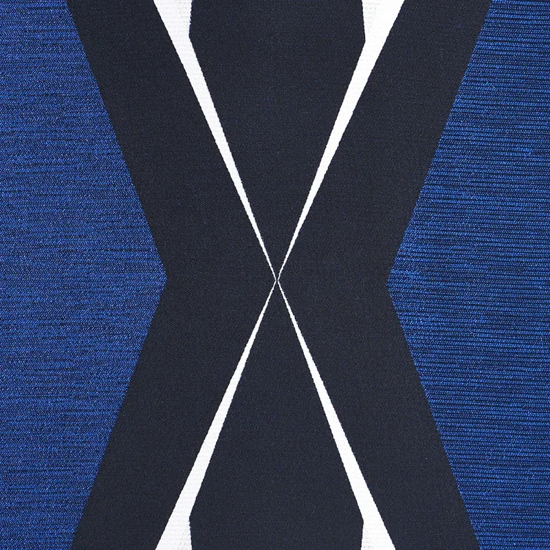 ELVETICO Fabric – COBALT | Schumacher | Wallpaper Twins ELVETICO fabric COBALT color by Schumacher