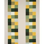 EMBROIDERED TILE Fabric – GREEN | Schumacher | Wallpaper Twi EMBROIDERED TILE fabric GREEN color by Schumacher
