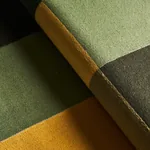 EMBROIDERED TILE Fabric – GREEN | Schumacher | Wallpaper Twi EMBROIDERED TILE fabric GREEN color by Schumacher