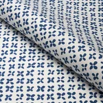 EMERSON Fabric – BLUE | Schumacher | Wallpaper Twins EMERSON fabric BLUE color by Schumacher