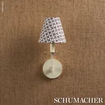 EMERSON Fabric – BROWN | Schumacher | Wallpaper Twins EMERSON fabric BROWN color by Schumacher