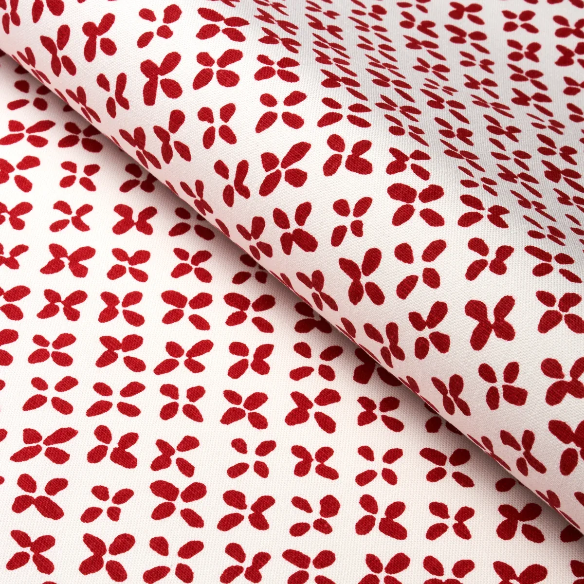 EMERSON fabric RED color by Schumacher