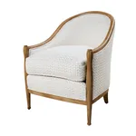 EMILE Fabric – CREAM | Schumacher | Wallpaper Twins EMILE fabric CREAM color by Schumacher