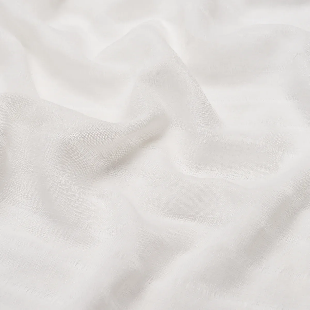 EMMETT WOOL SHEER fabric IVORY color by Schumacher