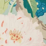 ENCHANTED GARDEN Fabric – AQUA | Schumacher | Wallpaper Twin ENCHANTED GARDEN fabric AQUA color by Schumacher