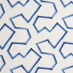 ENZO PRINT fabric COASTAL color by Schumacher