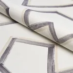 ENZO PRINT Fabric – GRAPHITE | Schumacher | Wallpaper Twins ENZO PRINT fabric GRAPHITE color by Schumacher