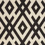 EQUIX fabric BLACK color by Schumacher