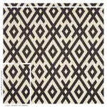 EQUIX fabric BLACK color by Schumacher