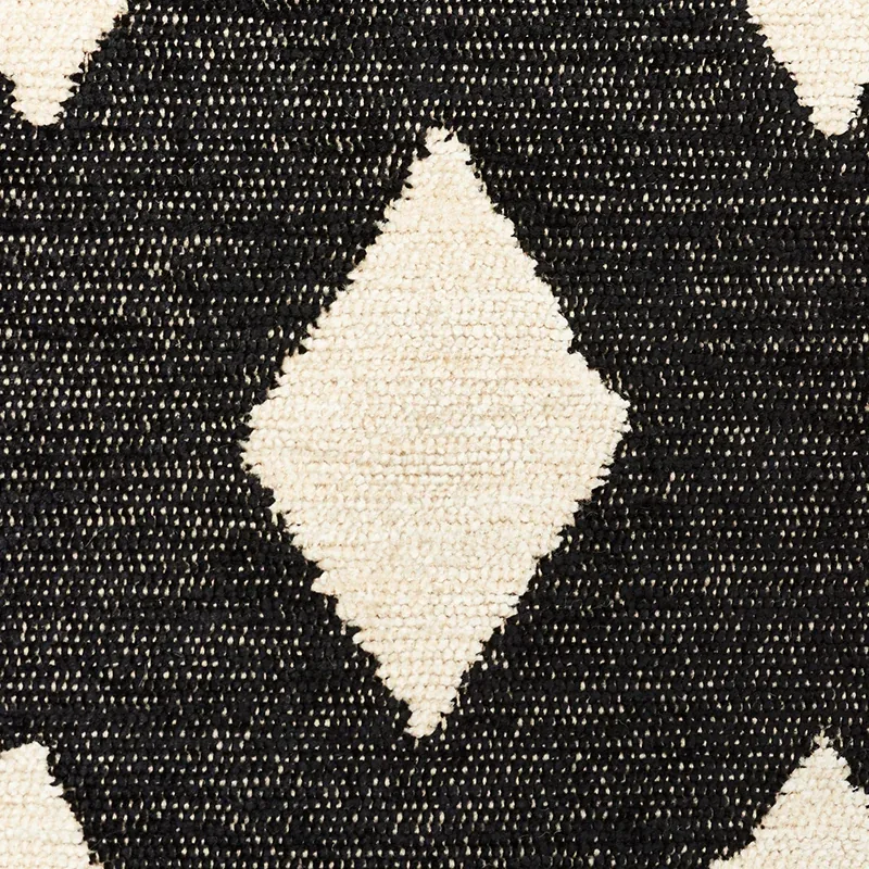 EQUIX fabric BLACK color by Schumacher