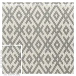 EQUIX fabric CHARCOAL color by Schumacher