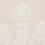 ESTRELLA EMBROIDERY fabric LINEN color by Schumacher
