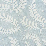 ETCHED FERN Fabric – BLUE | Schumacher | Wallpaper Twins ETCHED FERN fabric BLUE color by Schumacher