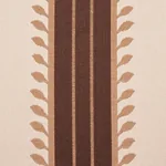ETRUSCAN STRIPE Fabric – BROWN | Schumacher | Wallpaper Twin ETRUSCAN STRIPE fabric BROWN color by Schumacher