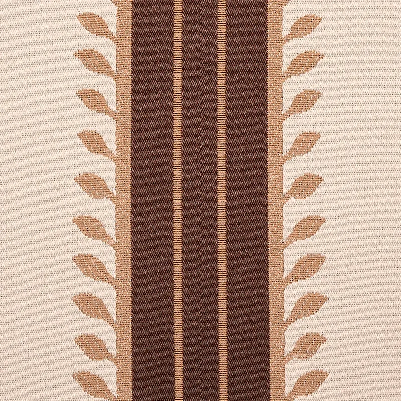 ETRUSCAN STRIPE Fabric – BROWN | Schumacher | Wallpaper Twin ETRUSCAN STRIPE fabric BROWN color by Schumacher