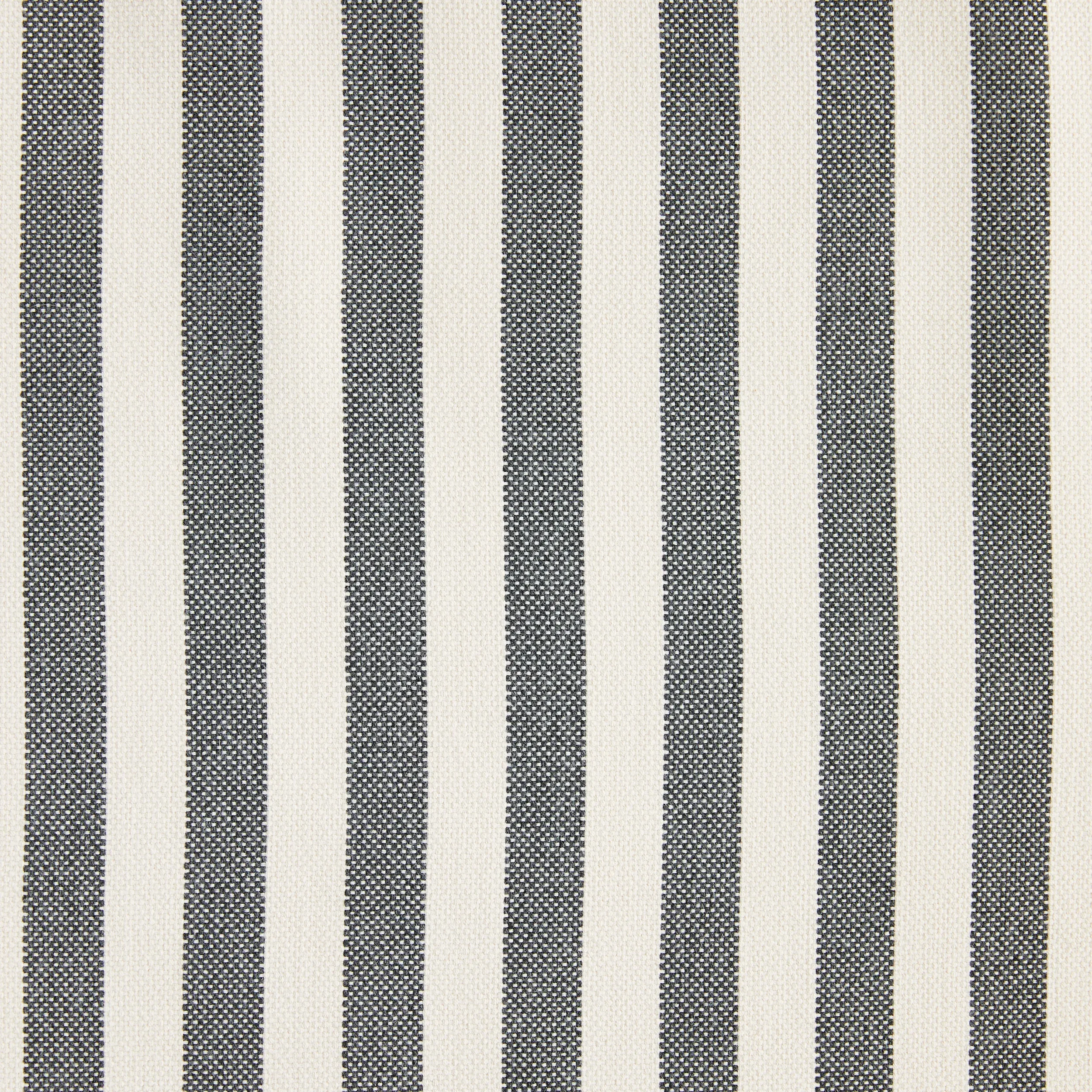 EVEN STRIPE fabric CHARCOAL color by Schumacher