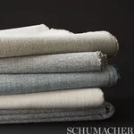 EVERETT PERFORMANCE TWILL Fabric – DENIM | Schumacher | Wall EVERETT PERFORMANCE TWILL fabric DENIM color by Schumacher