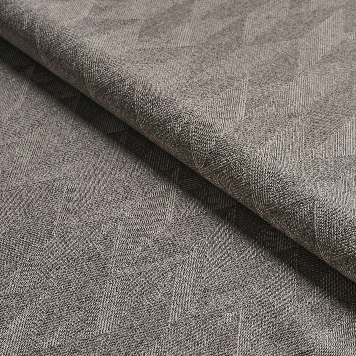 EZRA WOOL fabric BASALT color by Schumacher