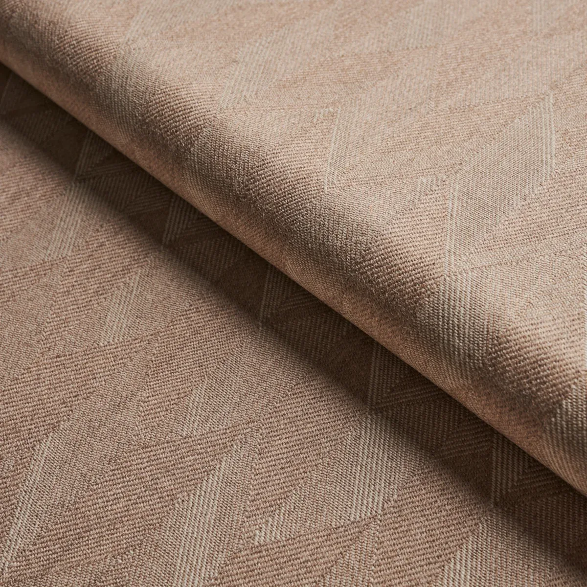 EZRA WOOL fabric CAMEL color by Schumacher