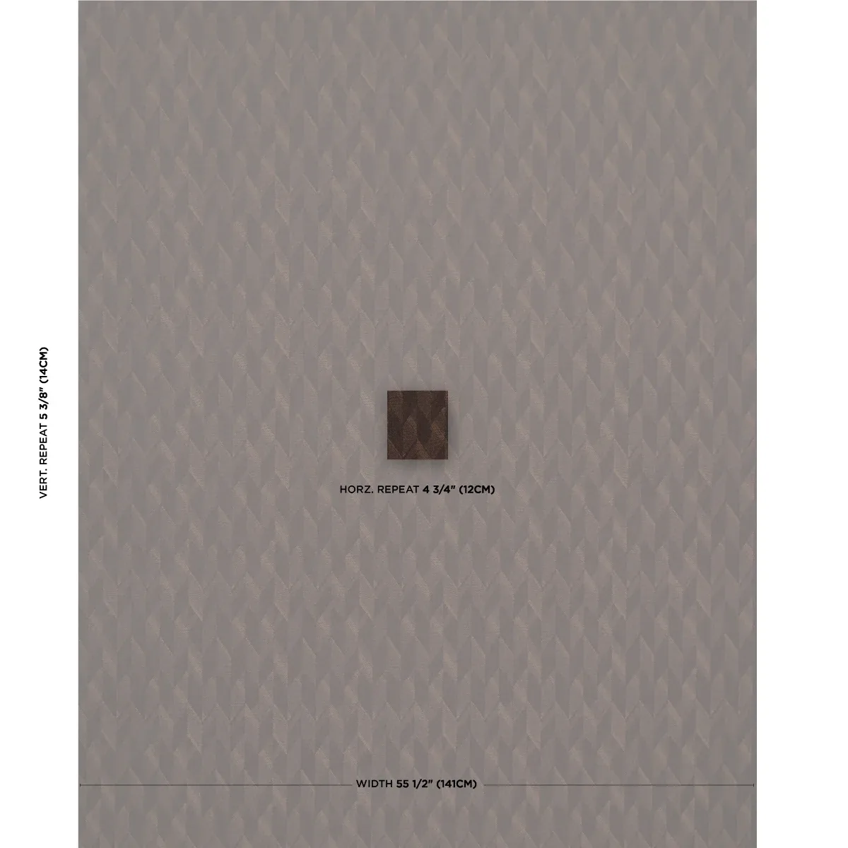 EZRA WOOL Fabric – CHOCOLATE | Schumacher | Wallpaper Twins EZRA WOOL fabric CHOCOLATE color by Schumacher