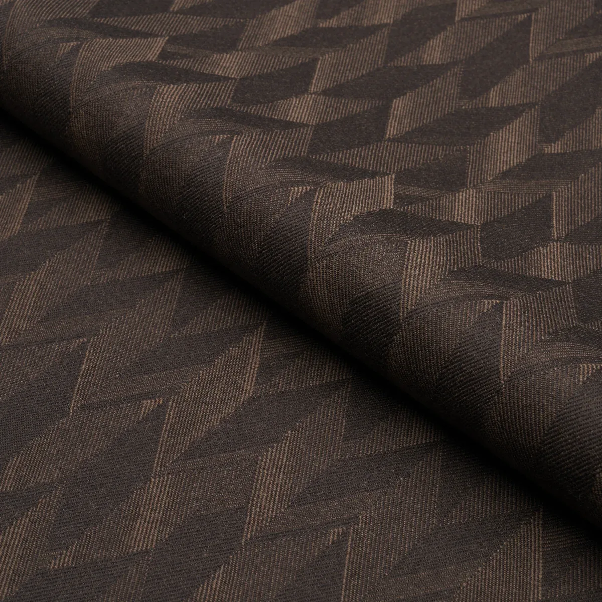 EZRA WOOL Fabric – CHOCOLATE | Schumacher | Wallpaper Twins EZRA WOOL fabric CHOCOLATE color by Schumacher