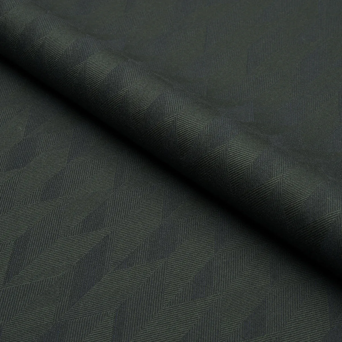 EZRA WOOL fabric VERDANT GREEN color by Schumacher