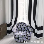 FABIENNE Fabric – PURPLE | Schumacher | Wallpaper Twins FABIENNE fabric PURPLE color by Schumacher