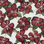 FABIENNE Fabric – RED | Schumacher | Wallpaper Twins FABIENNE fabric RED color by Schumacher