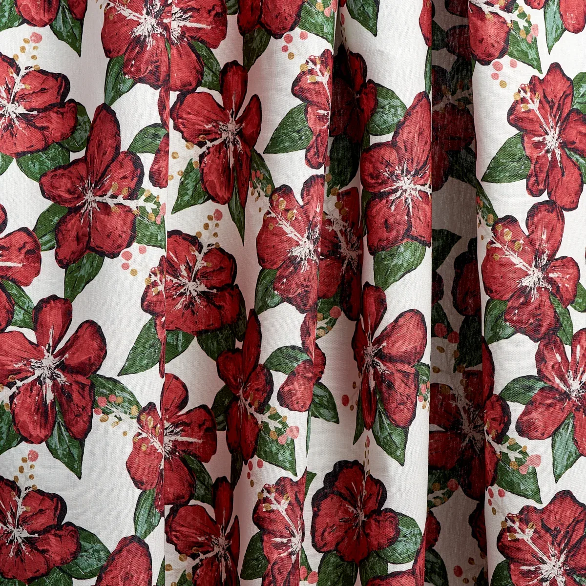 FABIENNE Fabric – RED | Schumacher | Wallpaper Twins FABIENNE fabric RED color by Schumacher