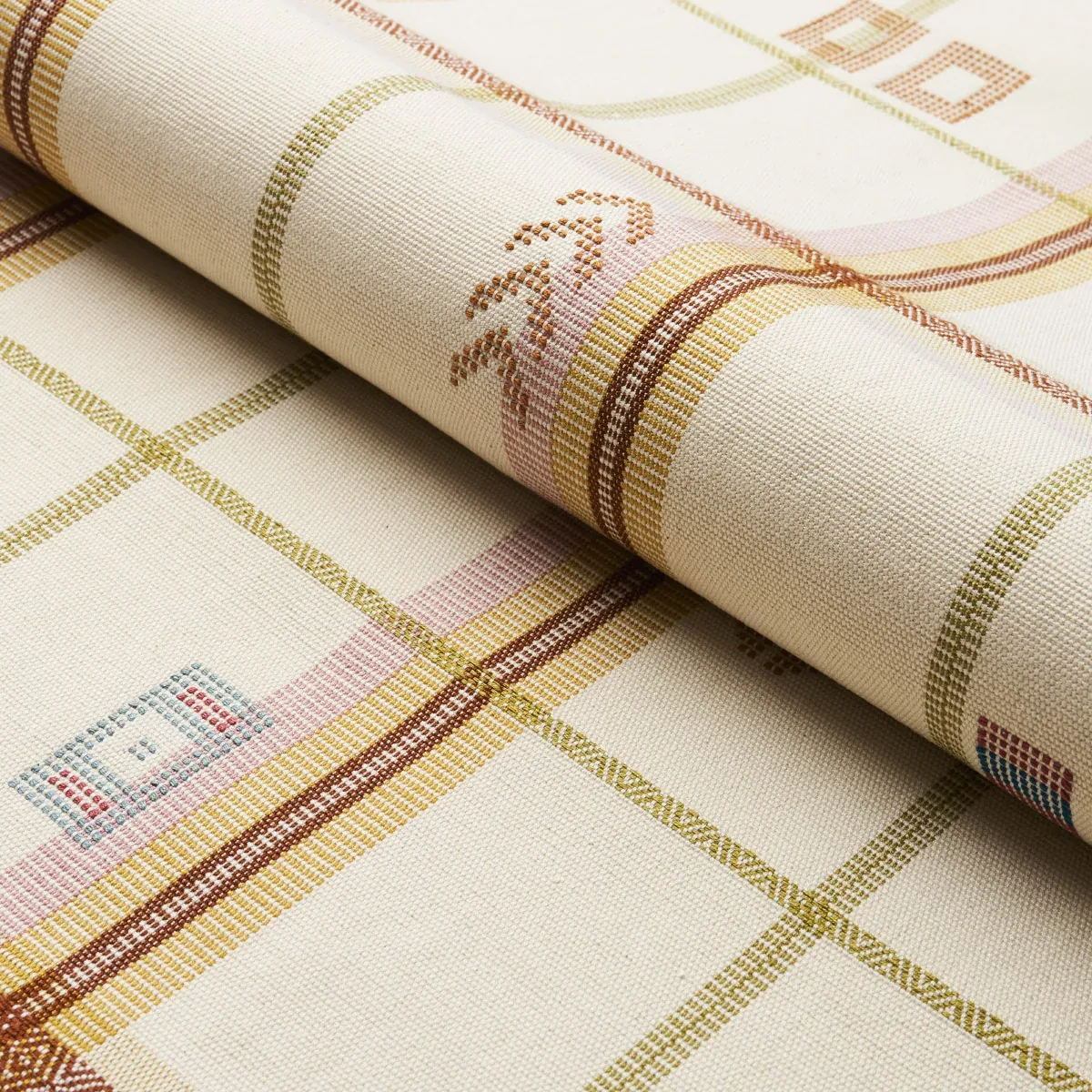 FABLE fabric ALPINE color by Schumacher