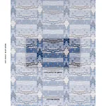 FAIRUZA FLATWEAVE Fabric – DENIM | Schumacher | Wallpaper Tw FAIRUZA FLATWEAVE fabric DENIM color by Schumacher