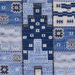 FAIRUZA FLATWEAVE Fabric – DENIM | Schumacher | Wallpaper Tw FAIRUZA FLATWEAVE fabric DENIM color by Schumacher