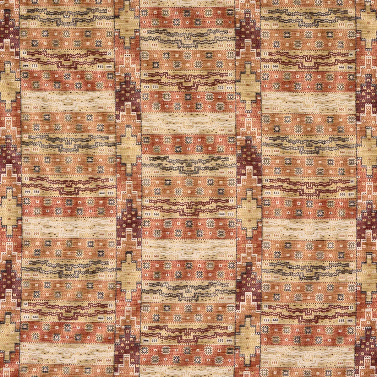 FAIRUZA FLATWEAVE fabric SPICE color by Schumacher