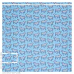 FAUBOURG Fabric – BLUE | Schumacher | Wallpaper Twins FAUBOURG fabric BLUE color by Schumacher