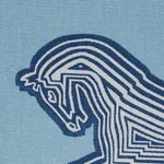 FAUBOURG Fabric – BLUE | Schumacher | Wallpaper Twins FAUBOURG fabric BLUE color by Schumacher