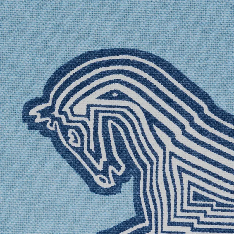 FAUBOURG Fabric – BLUE | Schumacher | Wallpaper Twins FAUBOURG fabric BLUE color by Schumacher