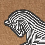 FAUBOURG fabric BROWN color by Schumacher