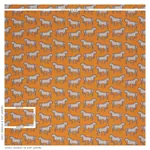 FAUBOURG Fabric – ORANGE | Schumacher | Wallpaper Twins FAUBOURG fabric ORANGE color by Schumacher