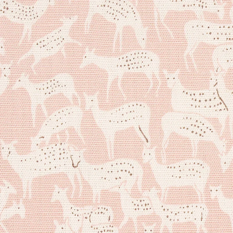 FAUNA fabric DUSTY PINK color by Schumacher