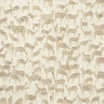 FAUNA fabric NATURAL color by Schumacher