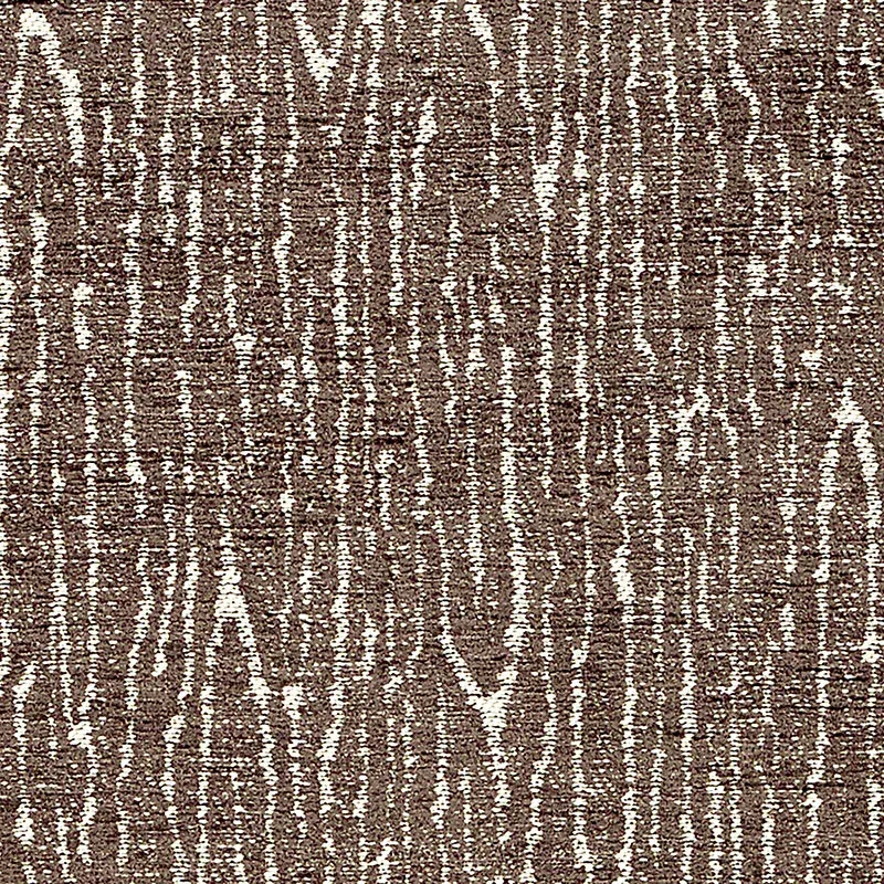 FAUX BOIS CHENILLE fabric WALNUT color by Schumacher