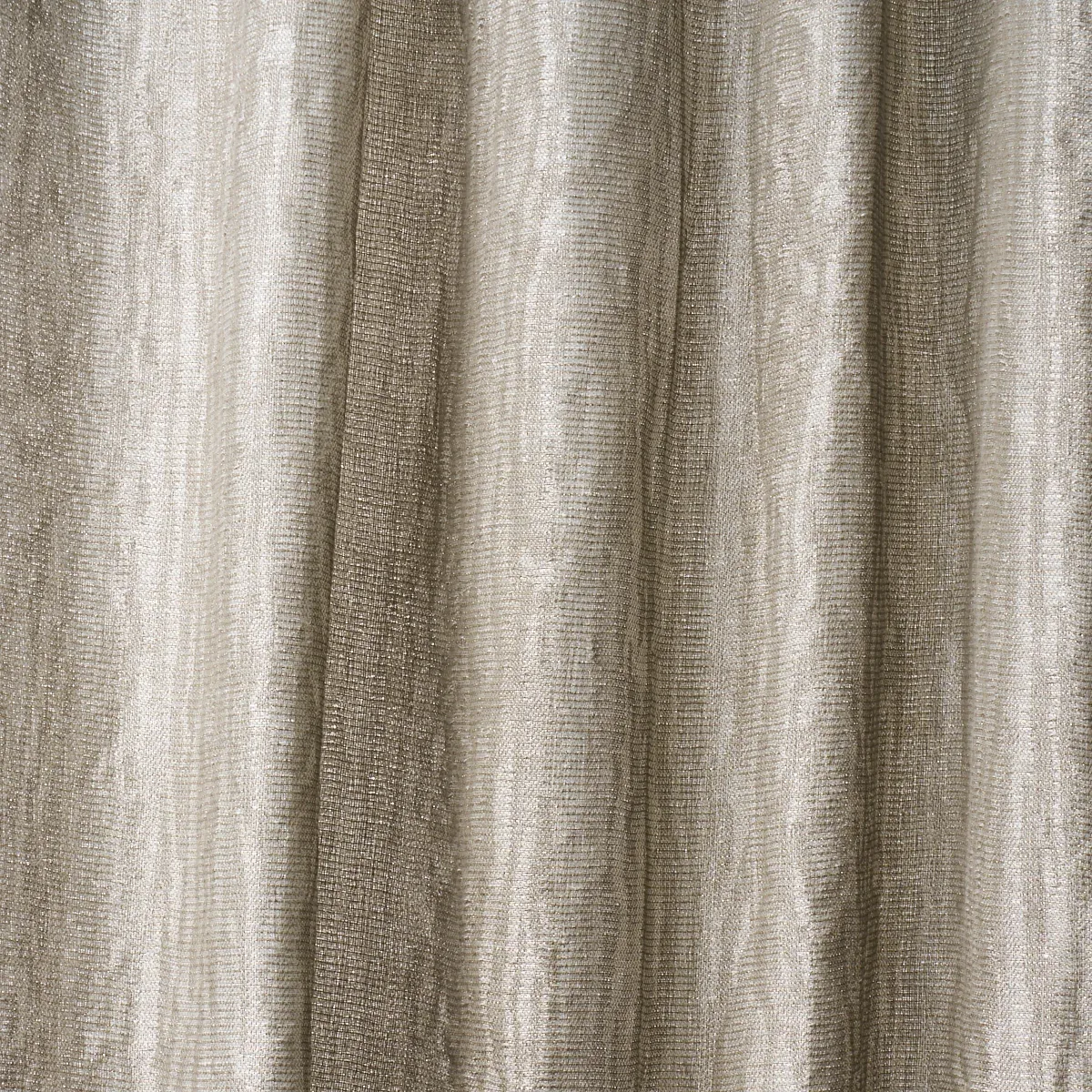 FAUX BOIS SHEER fabric PLATINUM color by Schumacher