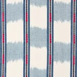 FAYE IKAT Fabric – CHAMBRAY | Schumacher | Wallpaper Twins FAYE IKAT fabric CHAMBRAY color by Schumacher
